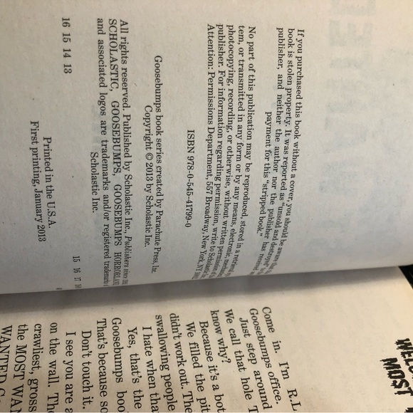 Goosebumps Most Wanted Books, set of 4 # 1,2,6,7 - Picture 8 of 12